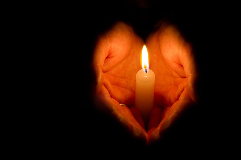 Vigil stock photo