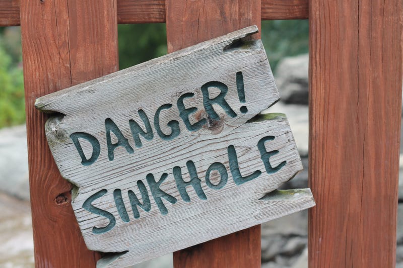 Beware of sinkholes