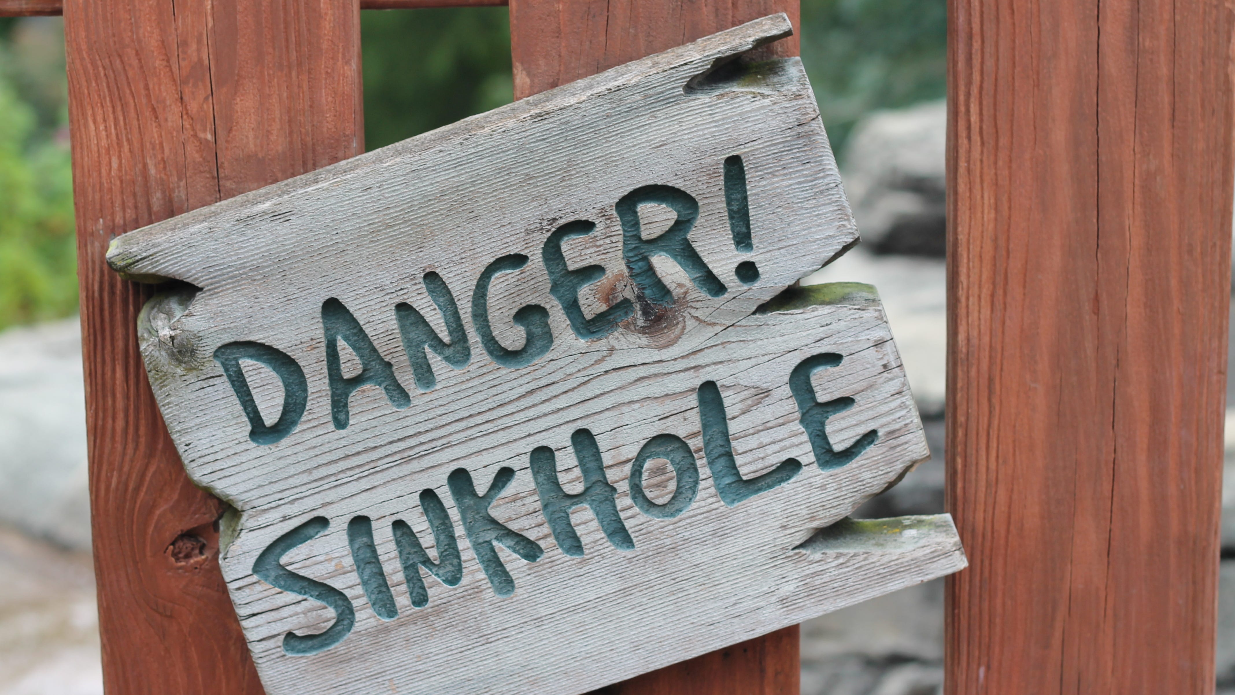 Massive sinkholes swallow several people