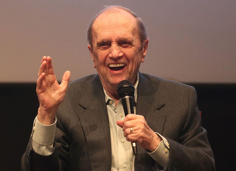 Actor Bob Newhart speaks during "The Big Bang Theory" Special Screening and Panel Discussion at the Landmark Nuart Theatre on April 16, 2014 in Los Angeles, California. 