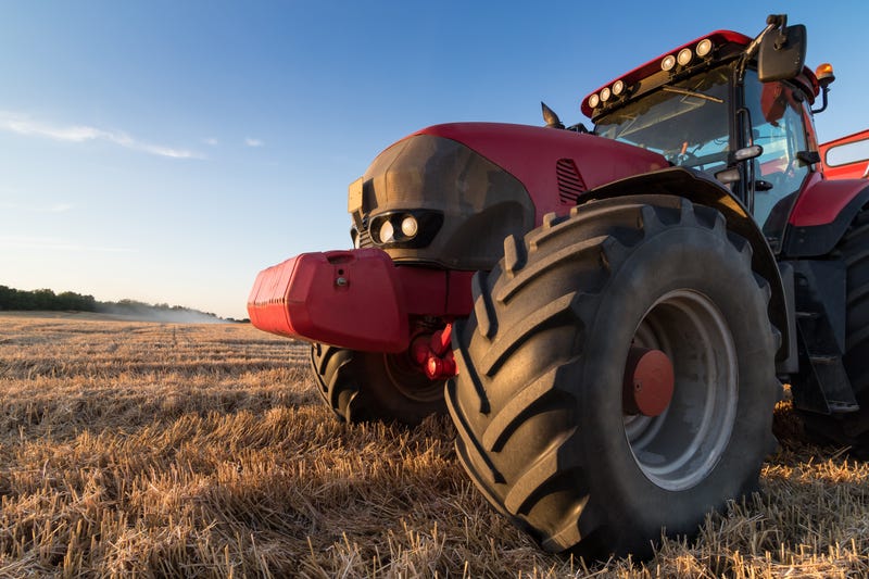 Stock photo of tractor