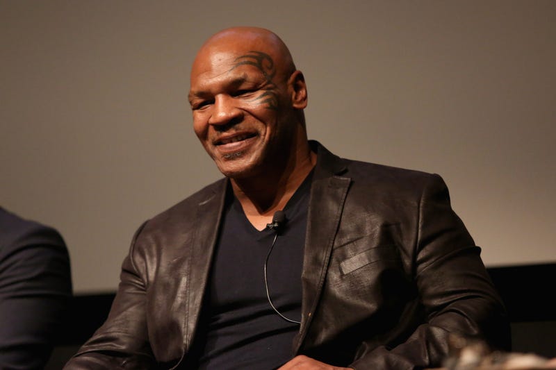 Professional boxer Mike Tyson