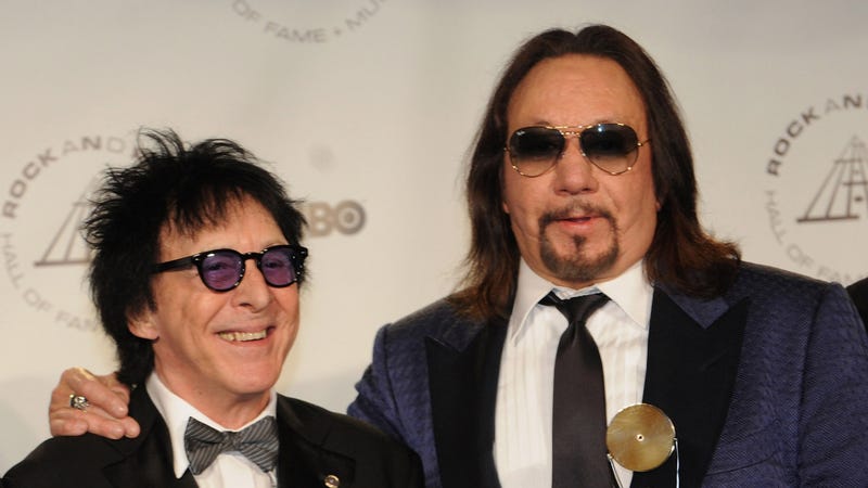 Peter Criss and Ace Frehley of KISS