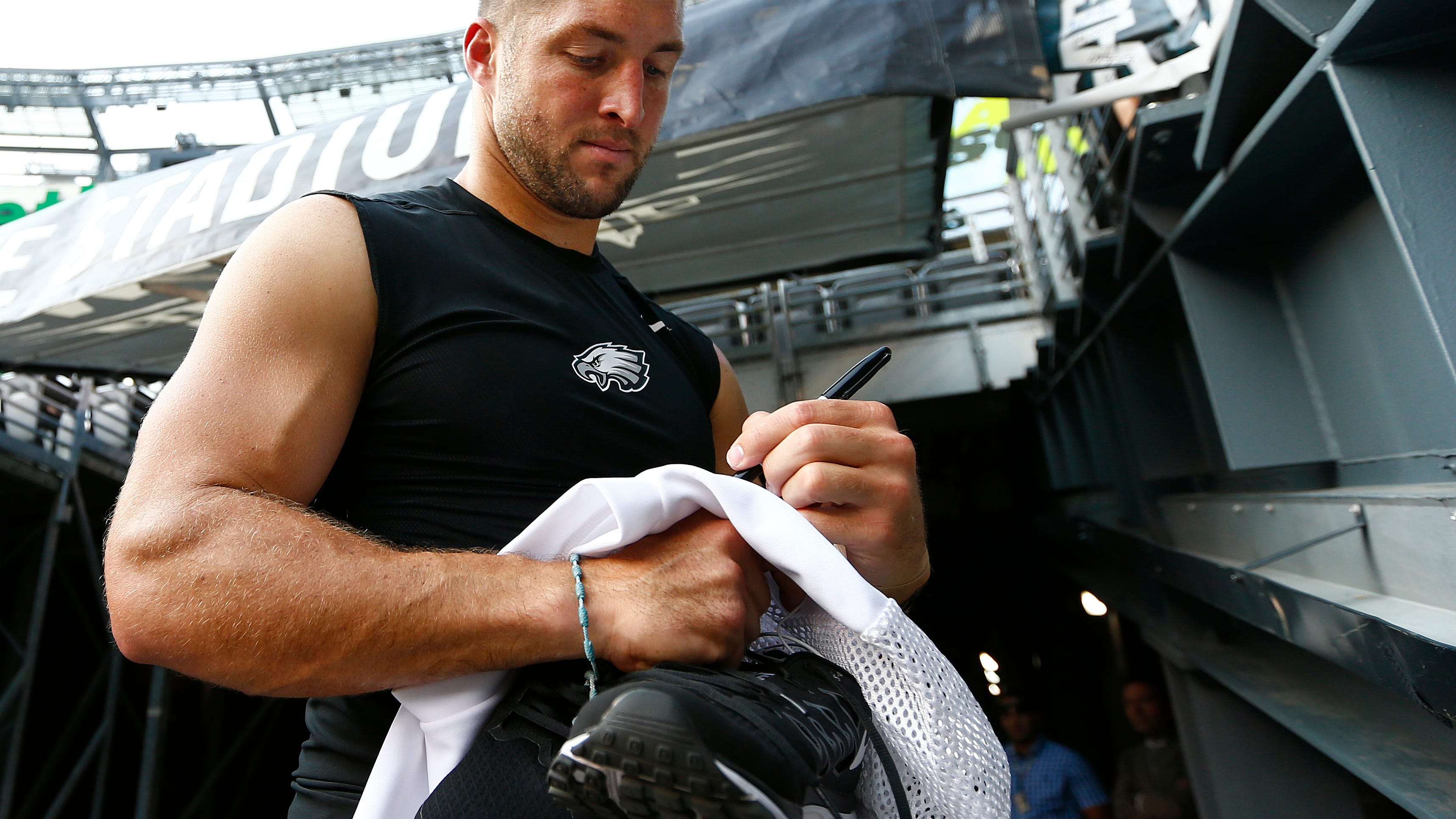 Tim Tebow is doing exactly what he was signed to do