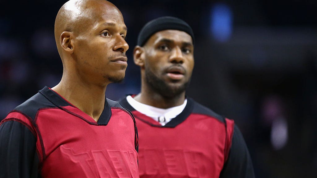 Ray Allen's baffling argument on why LeBron James is not the 'GOAT'
