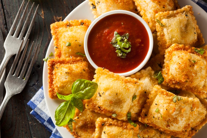 big y crispy baked cheese ravioli recipe