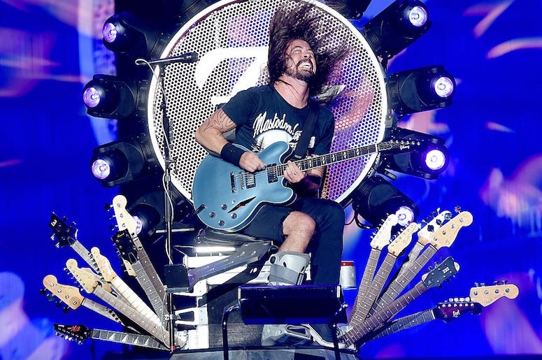 Dave Grohl's throne