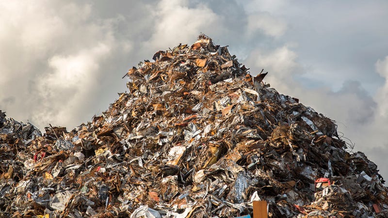 Garbage pile