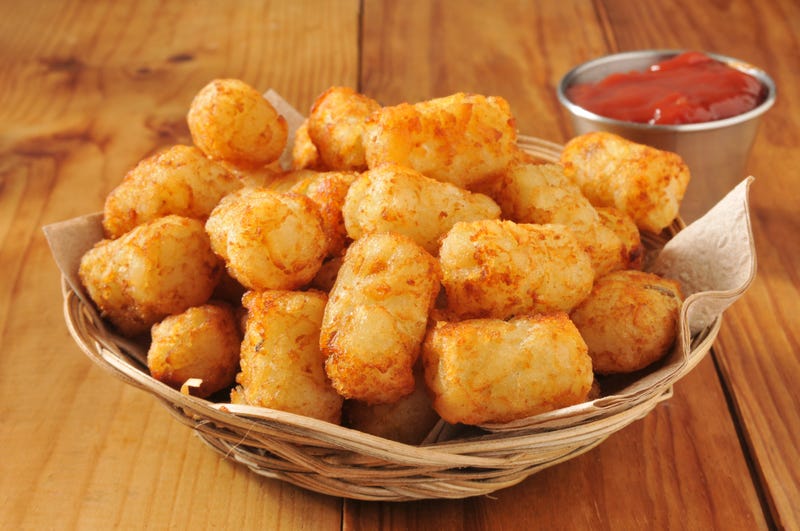 Frozen tater tots
