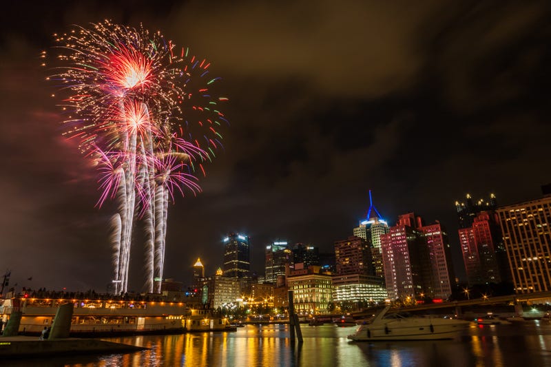 Fireworks in Pittsburgh