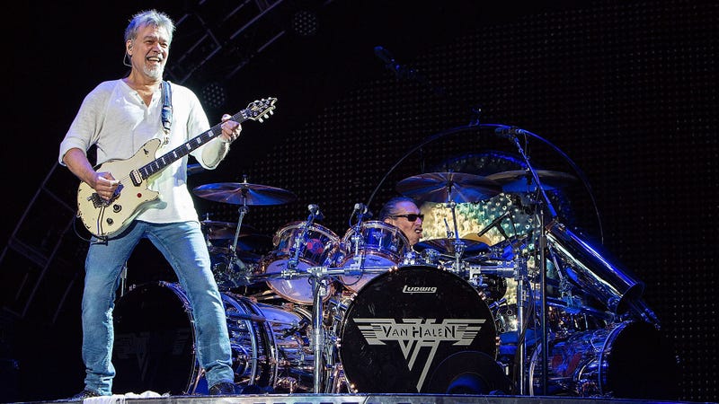 Eddie Van Halen and Alex Van Halen