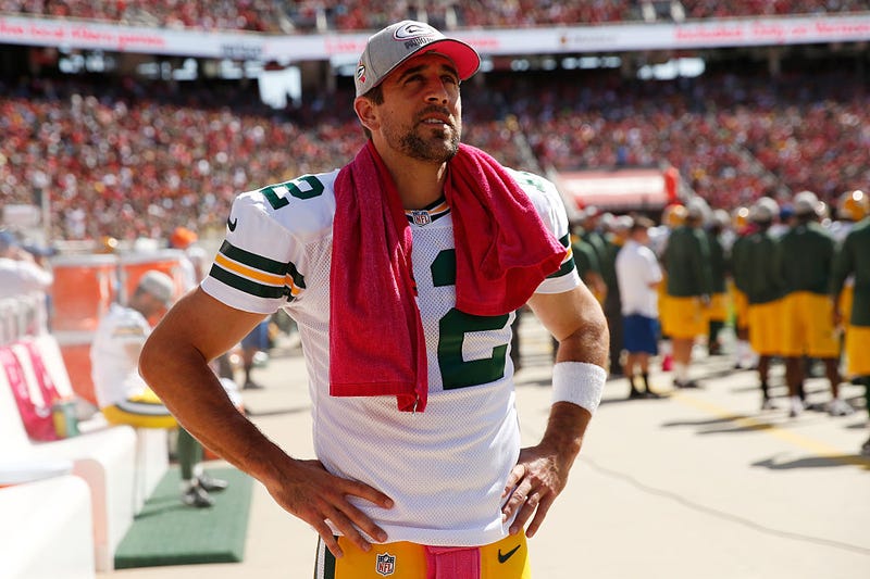 Packers Quarterback Aaron Rodgers during a game.