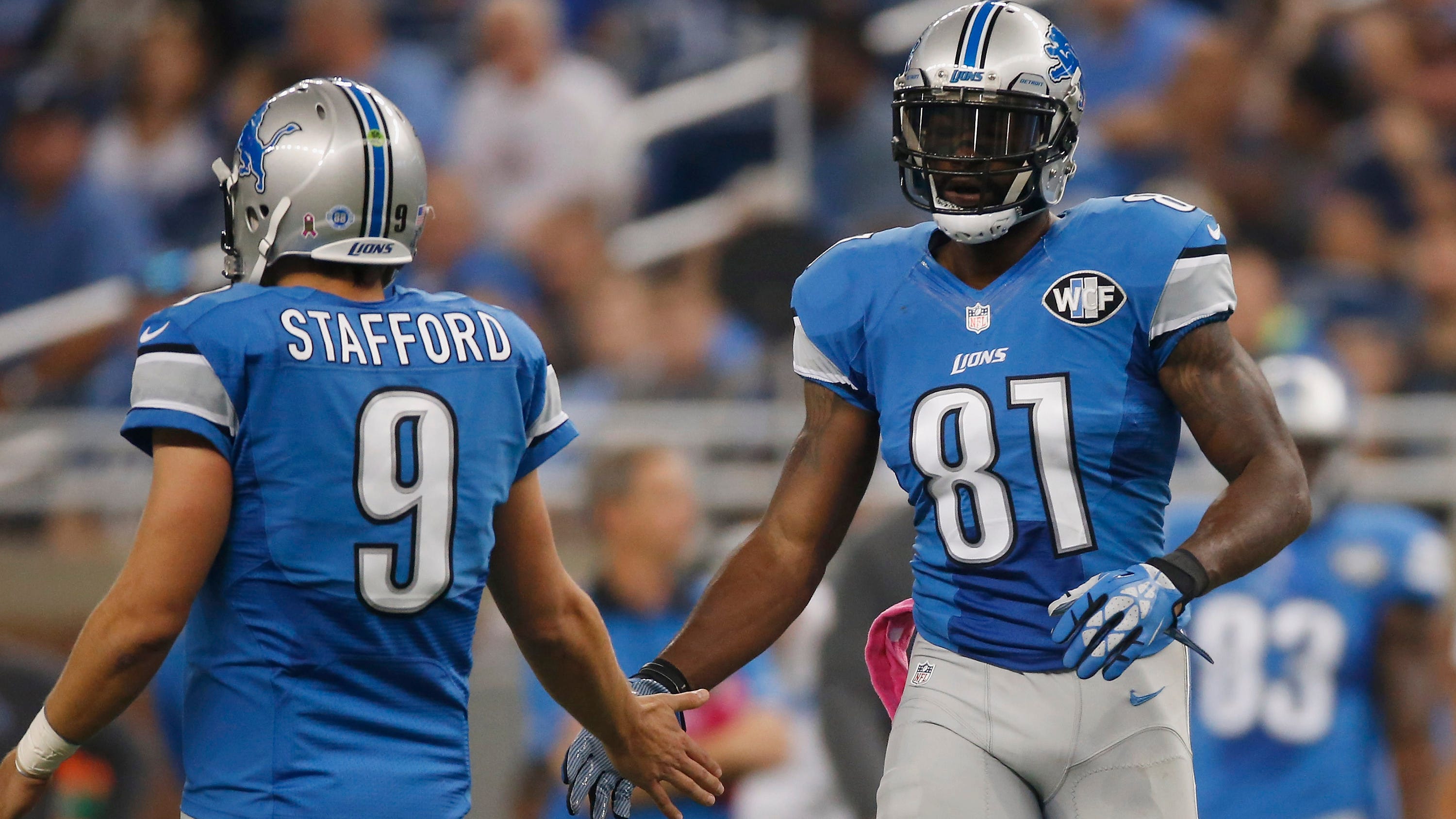 'Go back to Texas:' Megatron hopes Stafford finds new NFL home