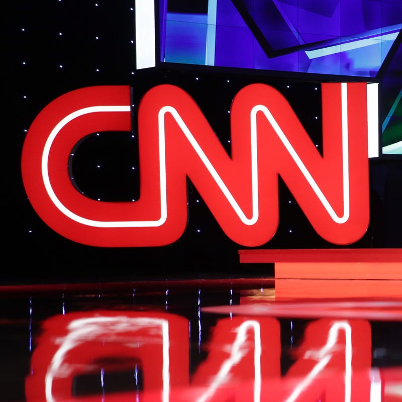 CNN logo on debate stage
