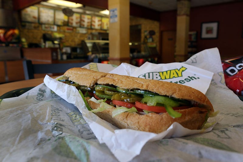 Subway sandwich