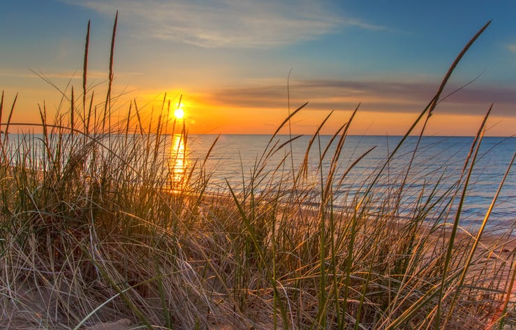 Lake beach