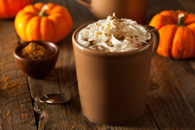 Pumpkin spice latte photo. 