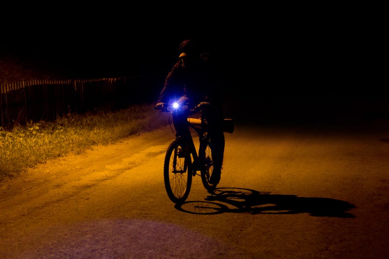 Bike in the dark