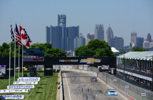 Grand Prix on Belle Isle in Detroit