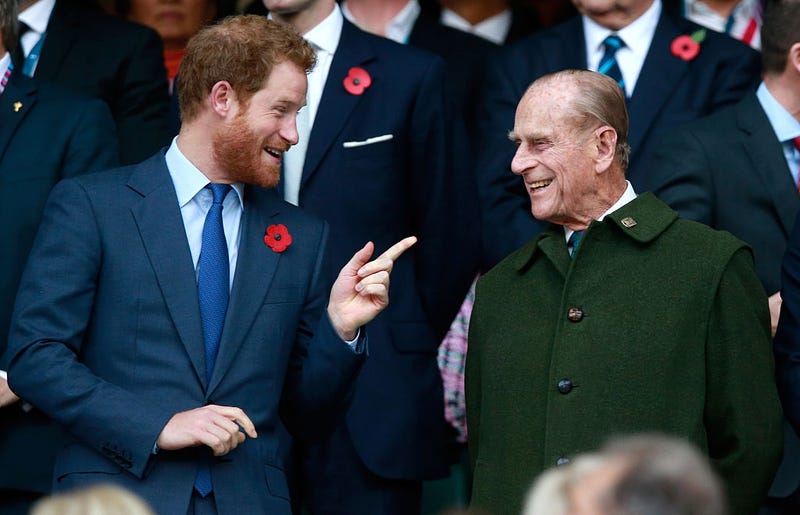Prince Harry And Prince Phillip