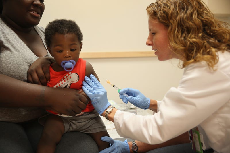 Measles vaccination