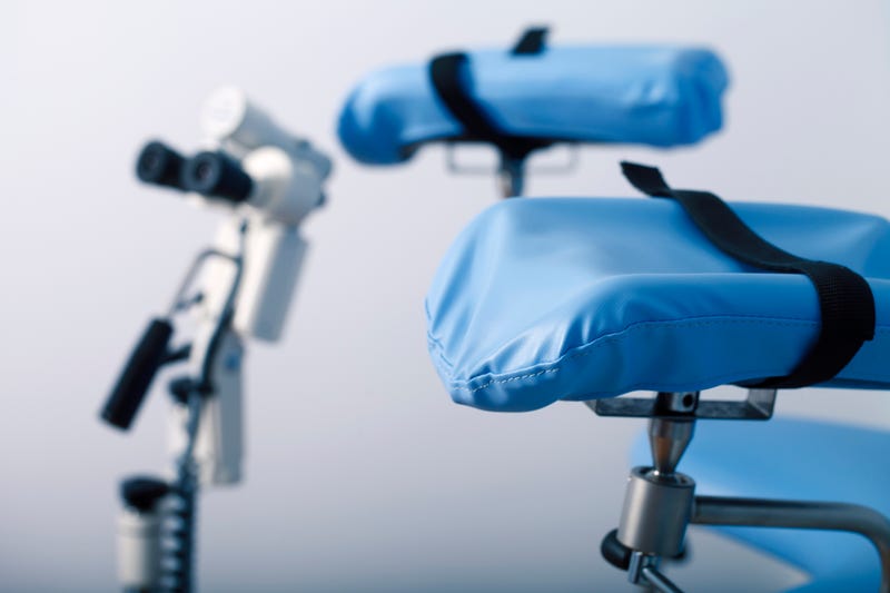 Gynecologic office stock photo.