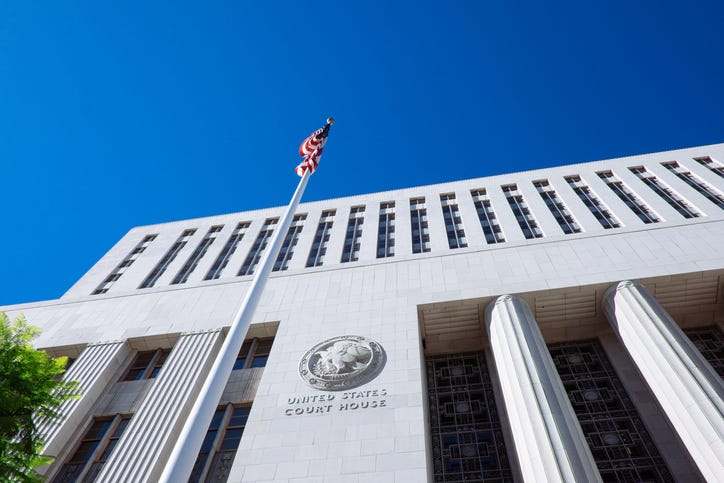 A Riverside County woman pleaded guilty Wednesday to a federal charge that she embezzled more than $10,000 from a labor union where she worked as treasurer. (Getty Images)