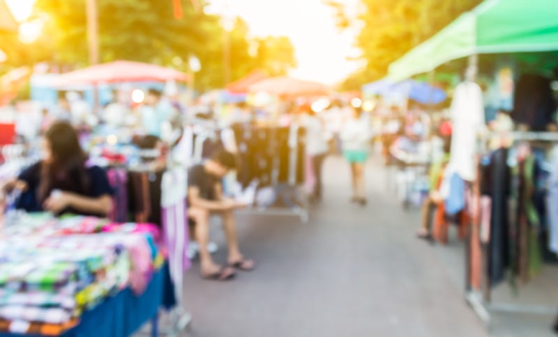Outdoor art fair