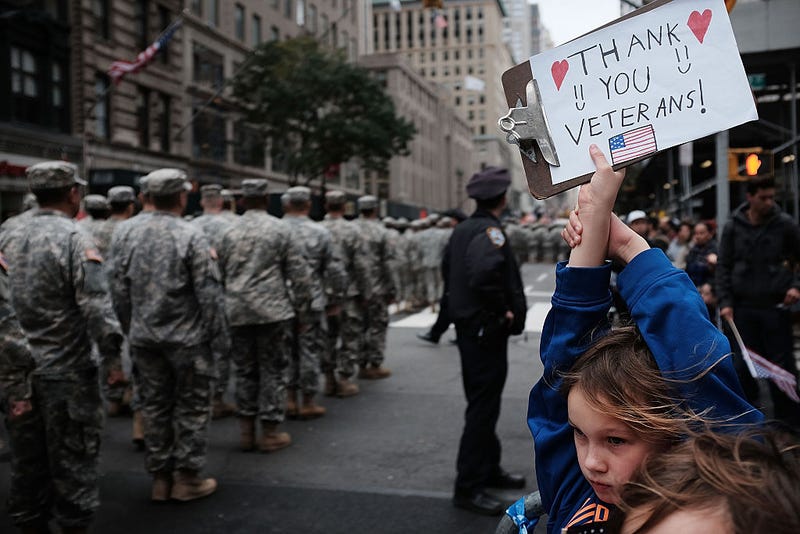 veterans day parade
