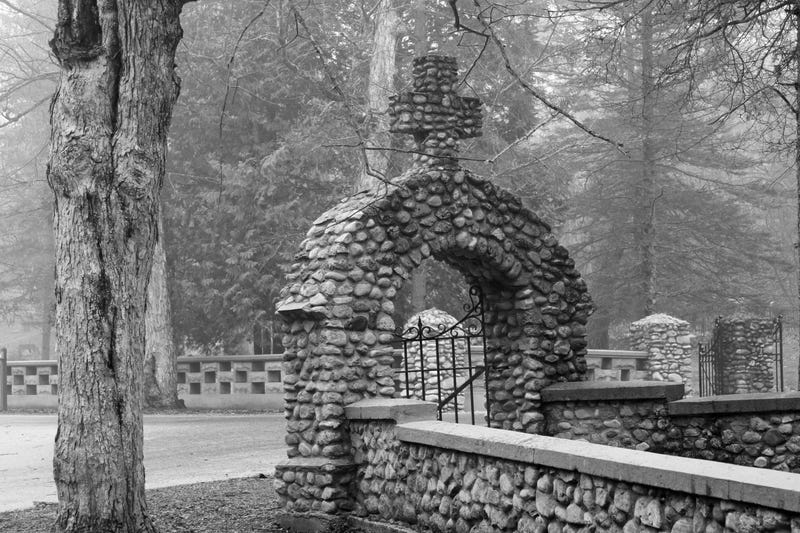 Cemetery on Mackinac Island