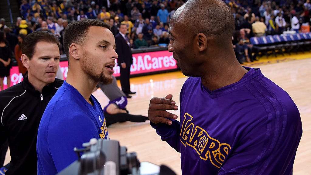 Kendrick Perkins is taking Steph Curry over Lakers icon Kobe Bryant all-time