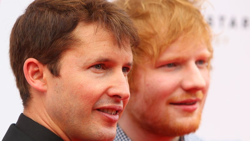 James Blunt and Ed Sheeran
