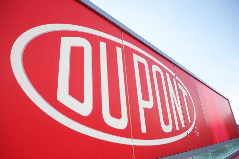 The DuPont logo.
