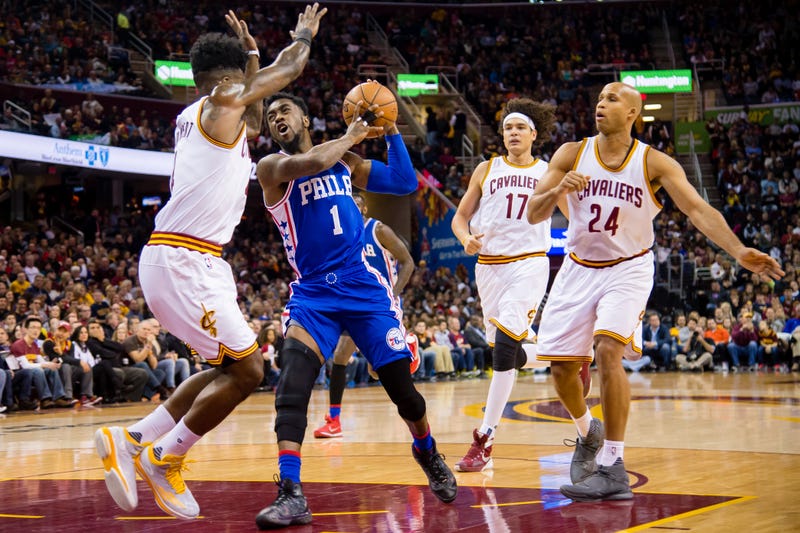 Tony Wroten, #1 of the Philadelphia 76ers