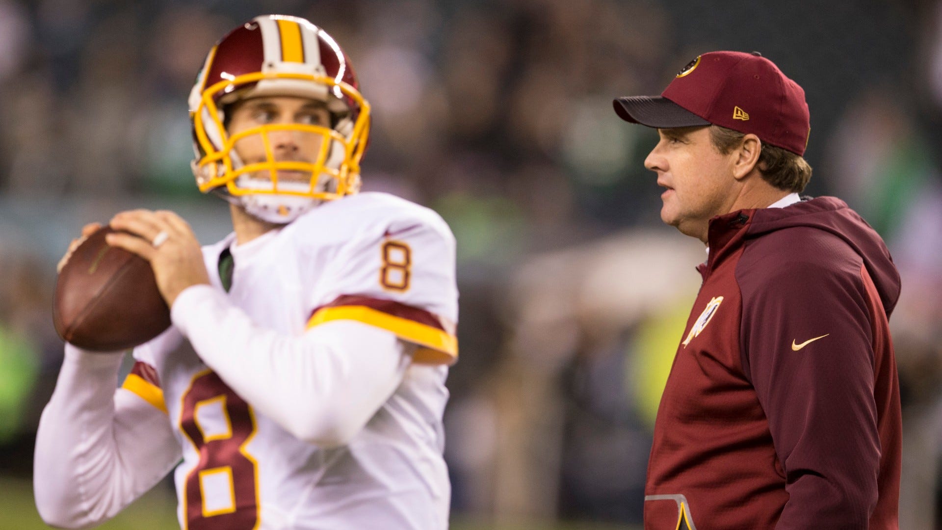 Jay Gruden dishes on Kirk Cousins, Pierre Garçon and DeSean Jackson drama