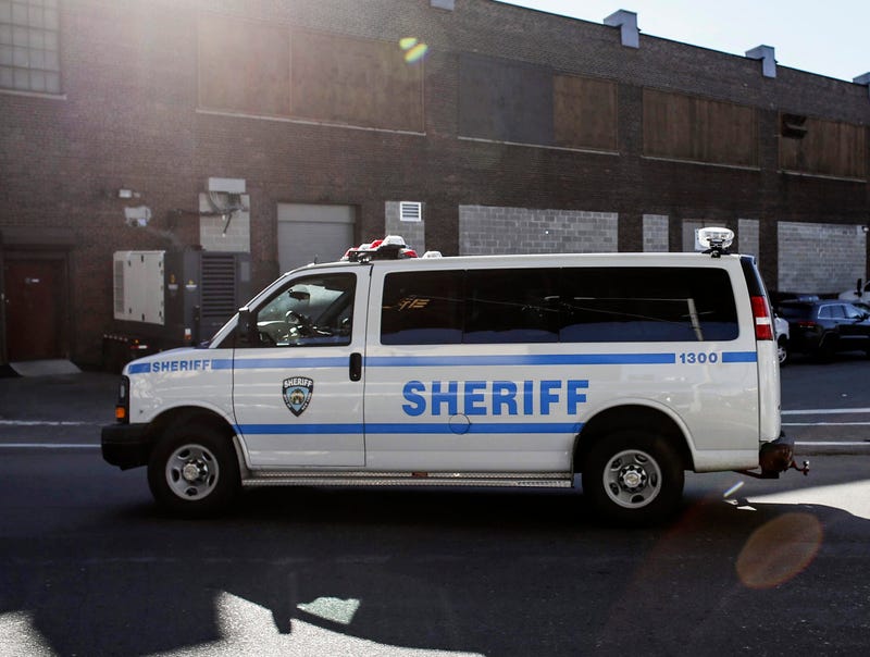Sherriff's van