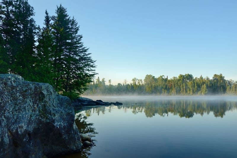Boundary Waters Canoe Area in northeastern Minnesota. 