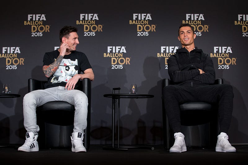  Messi y Ronaldo