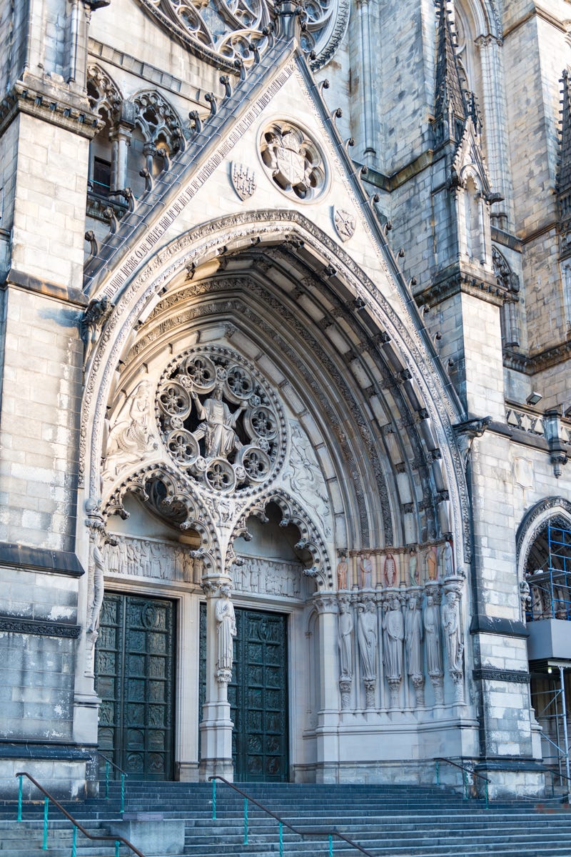 The Cathedral of St. John the Divine, where the apology ceremony will be held on Saturday.