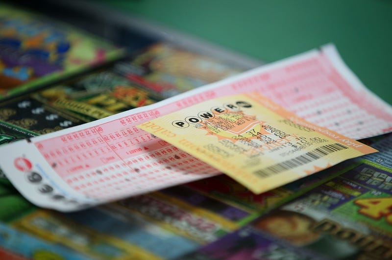 SAN LORENZO, CA - JANUARY 13: A Powerball ticket sits on the counter at Kavanagh Liquors on January 13, 2016 in San Lorenzo, California.