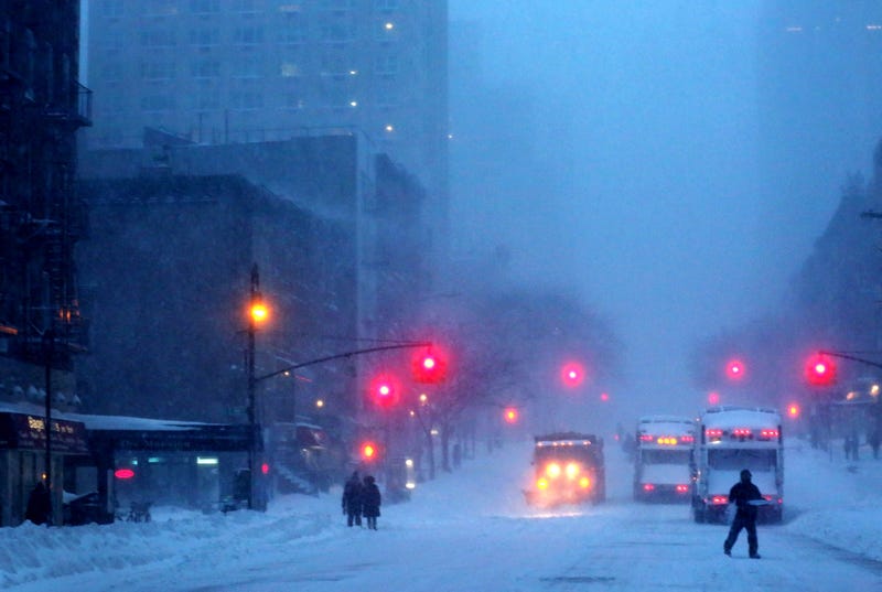 At least 4 to 8 inches of snow is expected in the city on Sunday