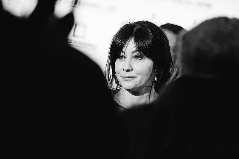 Actress Shannen Doherty attends the LA Art Show And Los Angeles Fine Art Show's 2016 Opening Night Premiere Party Benefiting St. Jude Children's Research Hospital at Los Angeles Convention Center on January 27, 2016 in Los Angeles, California.