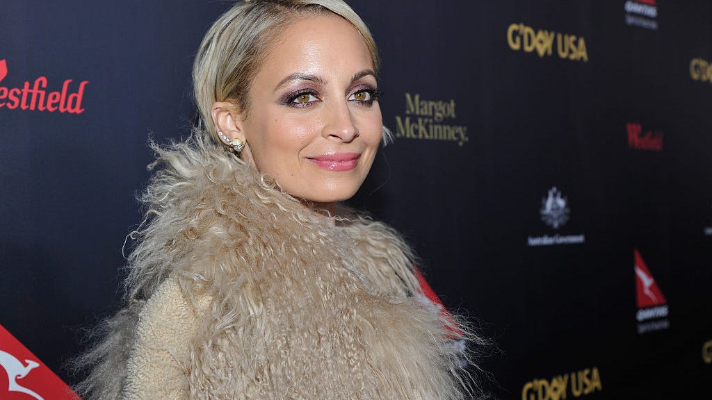 Nicole Richie accidentally lit her hair on fire while blowing out her 40th birthday cake candles