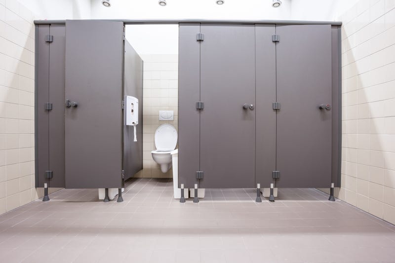 View of a public bathroom