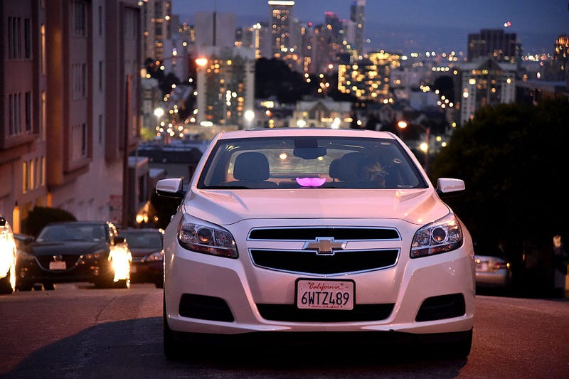 Lyft car