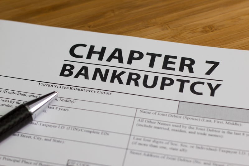 Documents for filing bankruptcy Chapter 7