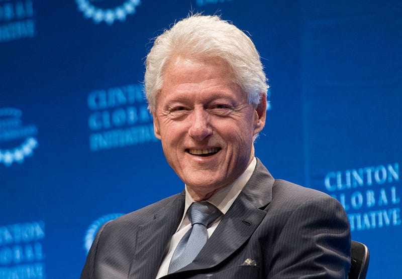  Former President Bill Clinton speaks at The Clinton Global Initiative Winter Meeting at Sheraton New York Times Square on February 4, 2016 in New York City. 