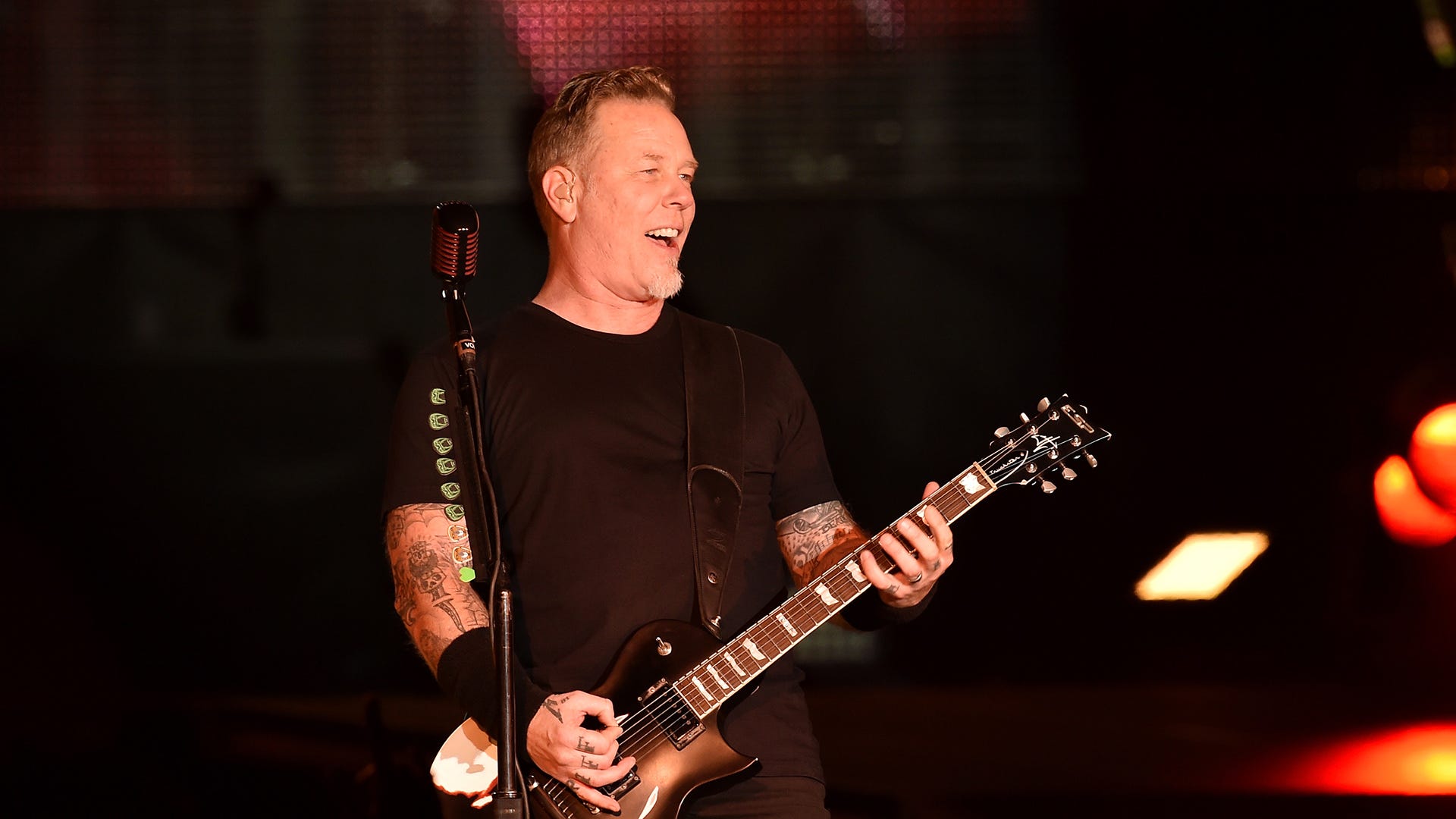 Metallica's James Hetfield shares 'music has saved my life'