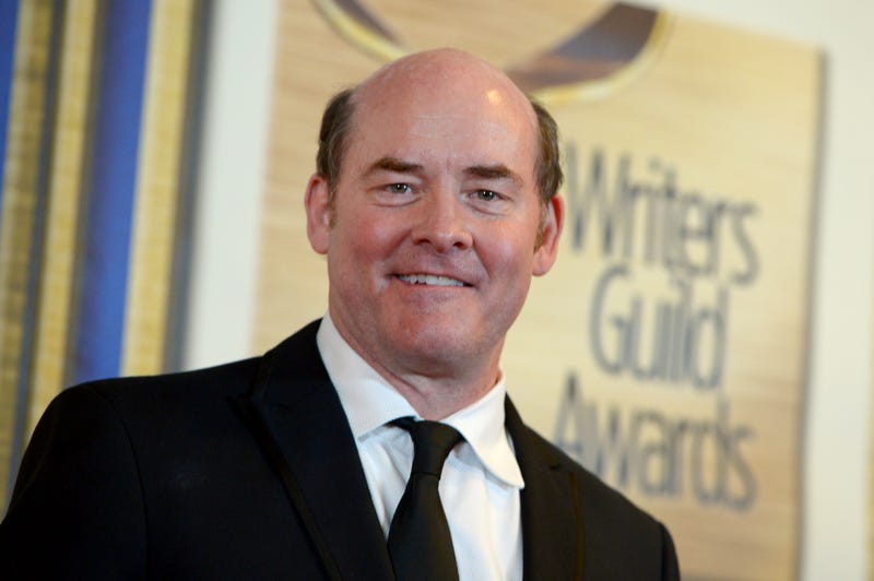 Actor/comedian David Koechner poses in the Press Room during the 2016 Writers Guild Awards at the Hyatt Regency Century Plaza on February 13, 2016 in Los Angeles, California.