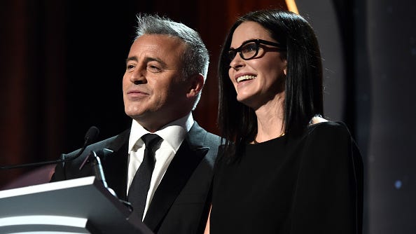 Courteney Cox Reveals Which Young Actor She Would Recast as Joey on 'Friends'